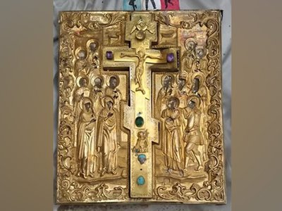 Старинную икону обнаружили во время ремонта в монастыре