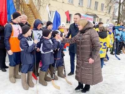 В Нижнем Новгороде впервые состоялся турнир по хоккею в валенках