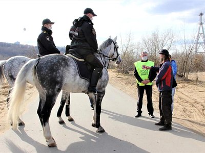 В Нижнем Новгороде на дежурство заступили конные патрули