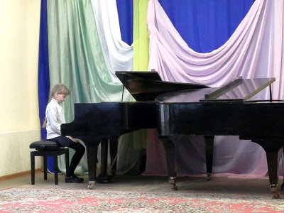 В ДШИ им. Лепёшкина провели концерт для родителей (Выкса, 2021 г.)