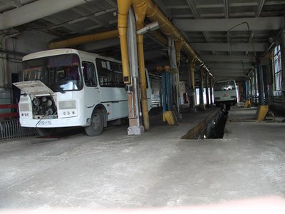 Кто и каким образом поддерживает исправное состояние автобусов в Выксунском ПАП?