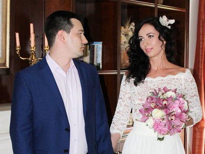Торжественное бракосочетание Ярослава Найдюка и Дарьи Балашовой в честь Международного Дня семьи