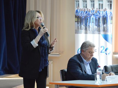 Ректор МИСИС Алевтина Черникова провела традиционную встречу в Выксунском филиале вуза