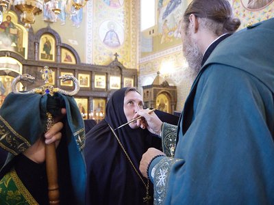 Монахиню Александру (Ситникову) возвели в сан игумении Выксунского Иверского женского монастыря