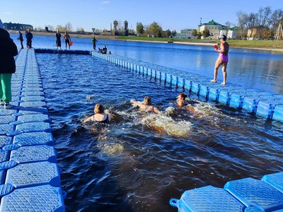 Выксунские моржи открыли зимний сезон