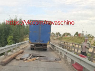 Движение через Тёшу восстановлено
