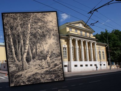 Рисунок Ивана Волкова приобрёл музей А.С. Пушкина