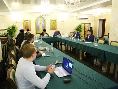 В Нижнем Новгороде прошло совещание по восстановлению Иверского монастыря (2021 г.)