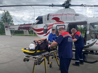 Более 150 вылетов совершили вертолёты нижегородской санитарной авиации с начала года