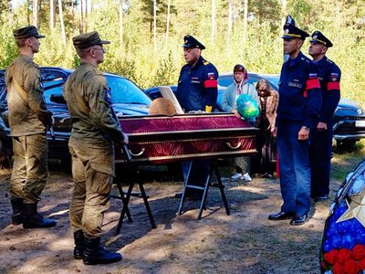 Участника Великой Отечественной войны Алексея Селуянова похоронили на выксунской земле