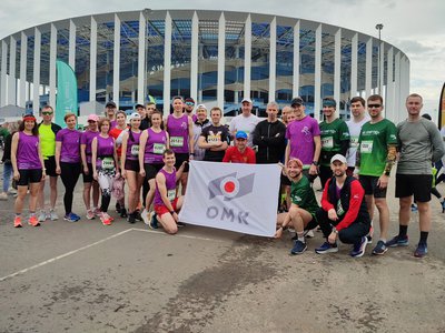 Команда выксунского завода ОМК приняла участие в забеге «Беги, герой!»