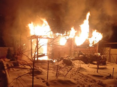 В Выксунском округе за неделю произошли пять пожаров