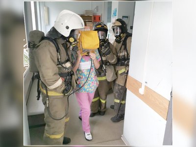 В Выксе прошли противопожарные учения