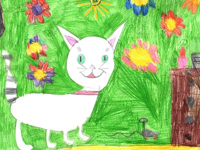 Из рисунков детей фонд «ОМК-Участие» сделают открытки