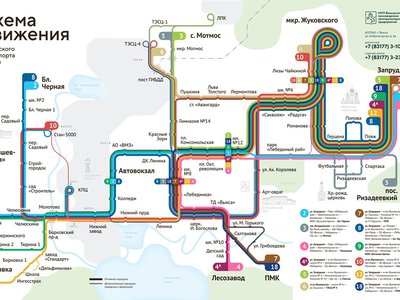 В Выксе новая схема движения и новое расписание автобусов городских маршрутов