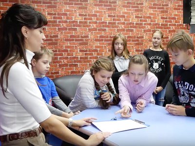 Первое занятие в «Выкса-MEDIA School» посетили 15 детей