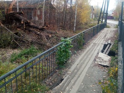 Мост в переулке Крупской в Выксе будет отремонтирован