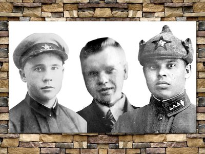 Стена памяти: Александр Васильевич и его братья Николай и Михаил Шмыровы