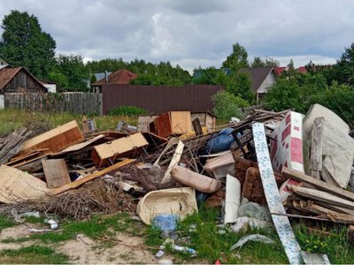 В Досчатом и в Выксе образовались стихийные свалки