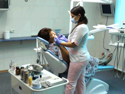 В декабре закончится ремонт стоматологической  поликлиники