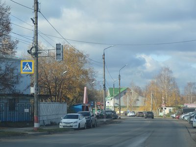 На улице Ленина в районе КПП №3 на пешеходном переходе установлен новый светофор