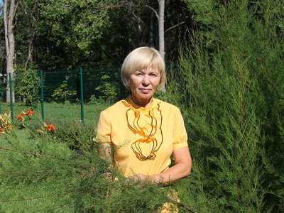 Татьяна Полозова  – заботливая хозяйка выксунского парка