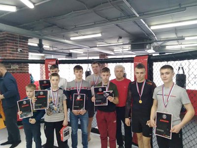 Борцы из Новодмитриевки завоевали девять медалей в Нижнем Новгороде