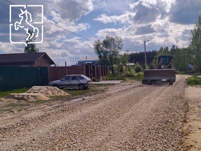 На улице Лесной на Дружбе начался ремонт дороги