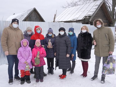 В этом году семья Кузнецовых из Вили вновь поверила в Деда Мороза