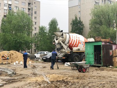 На улице Чкалова началась подготовка к благоустройству нового общественного пространства