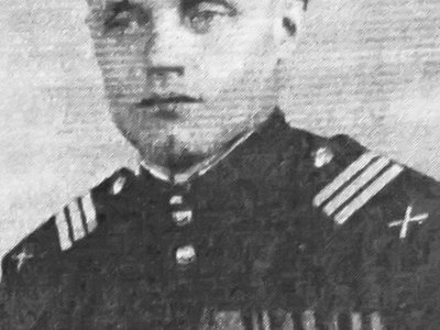 Уроженец деревни Верхняя Велетьма сержант А.И. Логинов во время службы в рядах Красной Армии