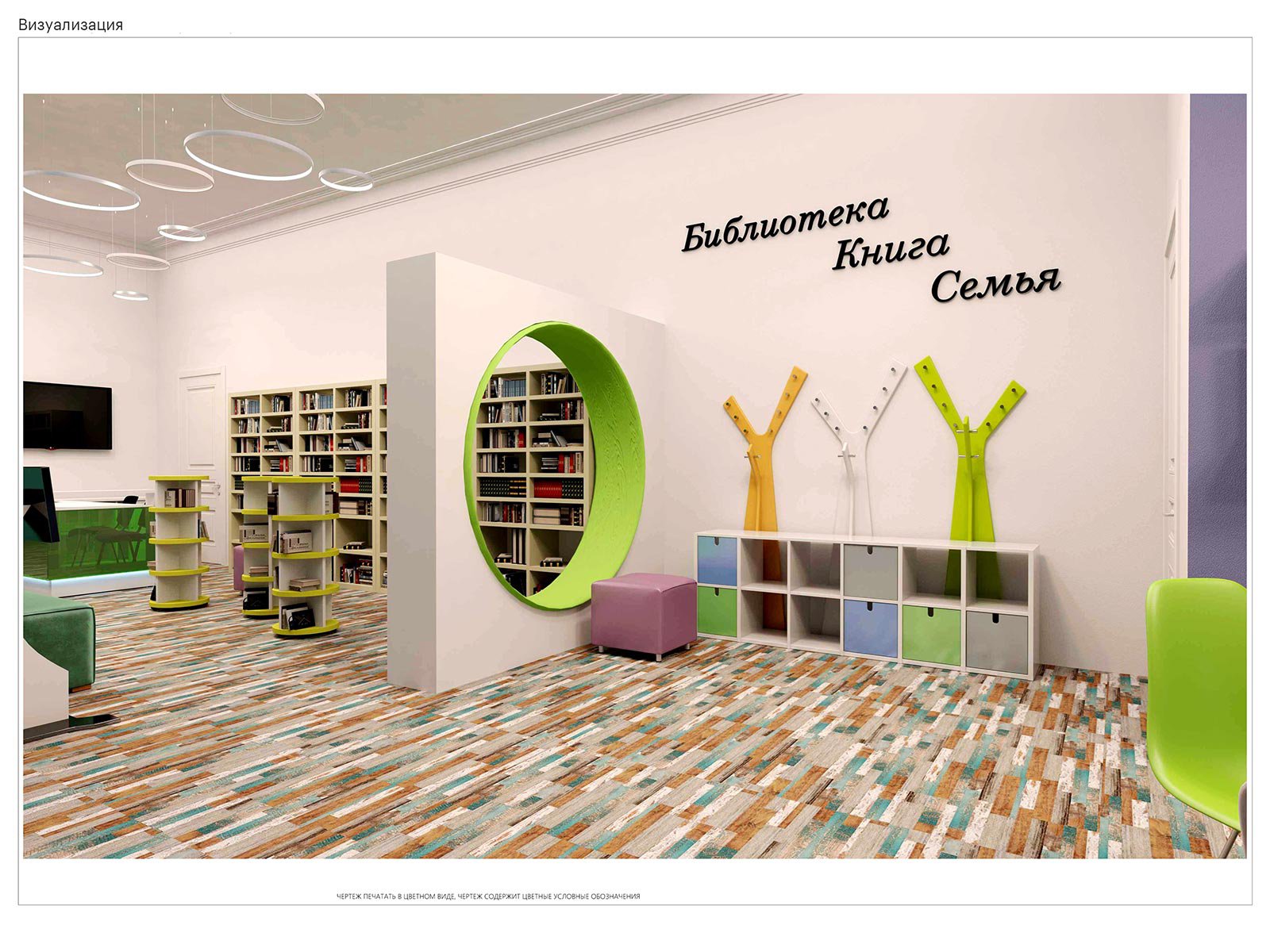 Проект семейная библиотека. Стена в библиотеке. Оформление стен в библиотеке. Модельные детские библиотеки проекты. Дизайн стен в библиотеке.
