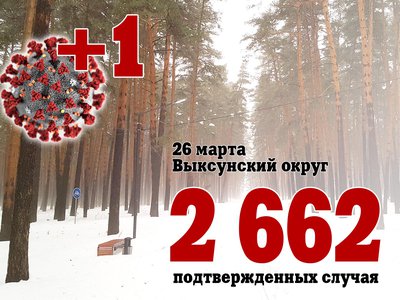 В Выксе +1, в Нижегородской области +326