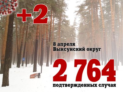 В Выксе +2, в Нижегородской области +243