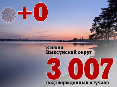 В Выксе +0, в Нижегородской области +163, в России +9 977