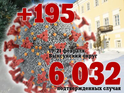 За три дня в Выксе +195, в Нижегородской области +4 301, в России +152 337