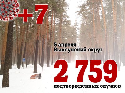 В Выксе +7, в Нижегородской области +234