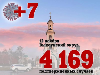 В Выксе +7, в Нижегородской области +786, в России +40 123