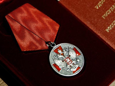 Евгений Лебедев удостоен медали ордена «За заслуги перед Отечеством» 2-й степени