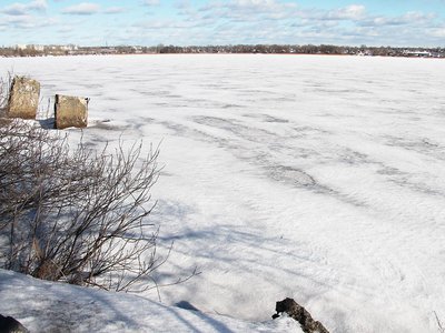 Толщина льда на прудах Выксы пока остаётся неизменной